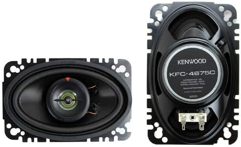 Kenwood 60-Watt 4-Inch x 6-Inch Two-Way Speaker System