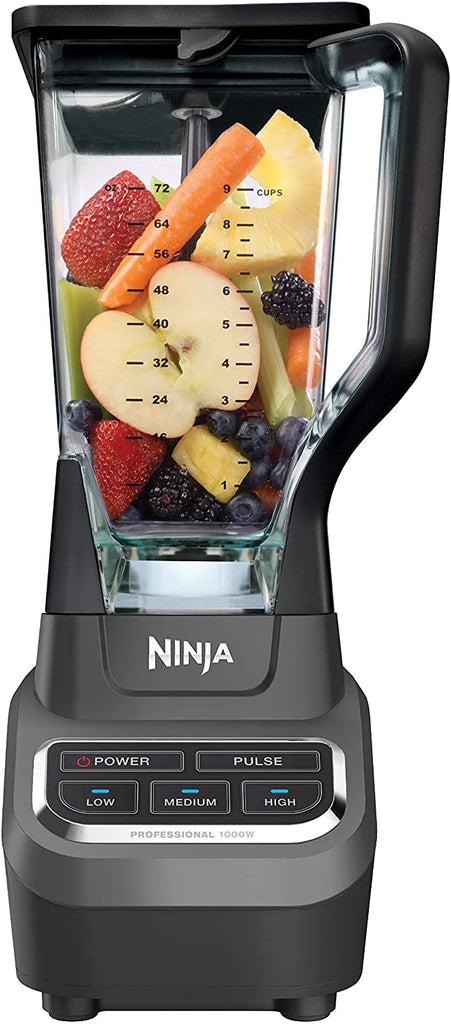 Ninja NJ601AMZ Professional Blender with 1000-Watt Motor & 72 oz  Dishwasher-Safe