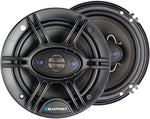 Blaupunkt 6.5-Inch 360W 4-Way Coaxial Car Audio Speaker, Set of 2