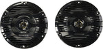 Kenwood KFC-1653MRB 6.5" Black Marine 2 Way Speakers 150 Watts