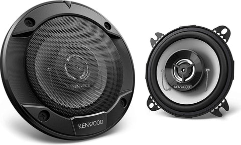 Kenwood KFC-1066S 220 Watt 4-Inch Coaxial 2 Way Stereo Car Audio Speaker (1 Set)